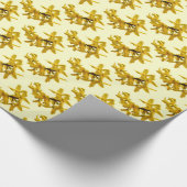 Forsythia Geschenkpapier (Ecke)