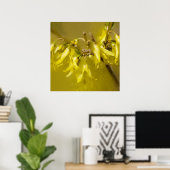 Forsythia - Springtime Sunshine Poster (Heimbüro)