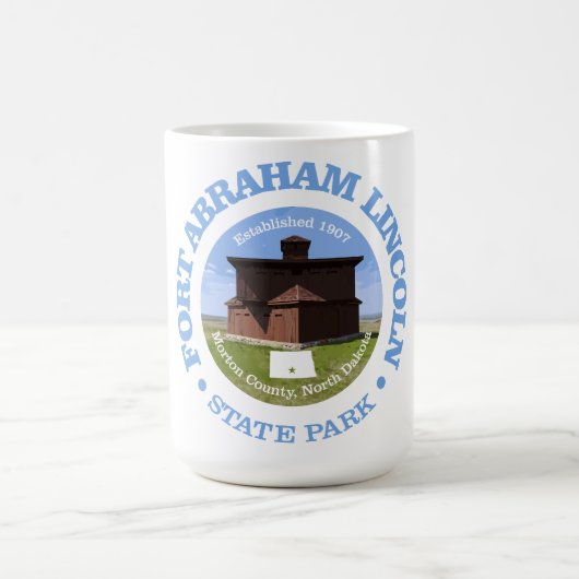 Fort Abraham Lincoln SP Kaffeetasse (Mittel)