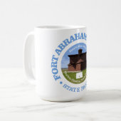 Fort Abraham Lincoln SP Kaffeetasse (Vorderseite Links)