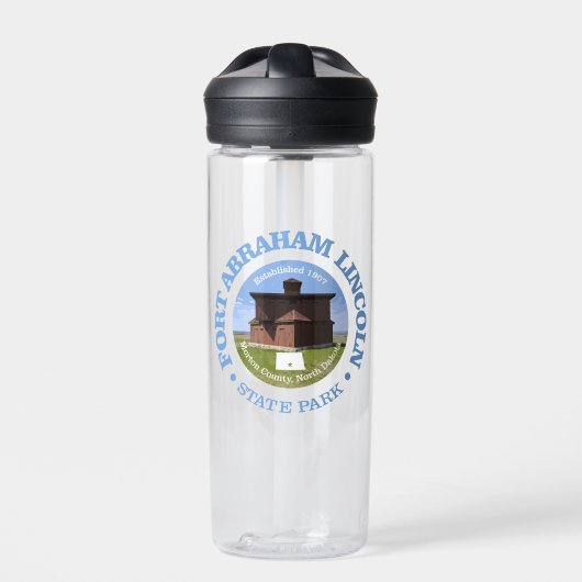 Fort Abraham Lincoln SP Trinkflasche (Vorderseite)
