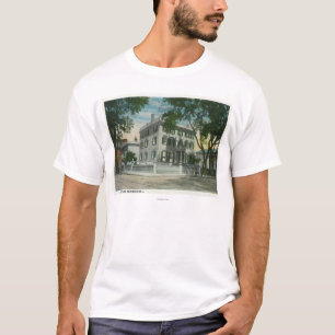 Fort-Allen-Park-Ansicht von Casco Bucht T-Shirt