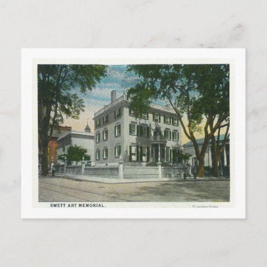 Fort Allen Park View von Casco Bay Postkarte (Vorderseite)