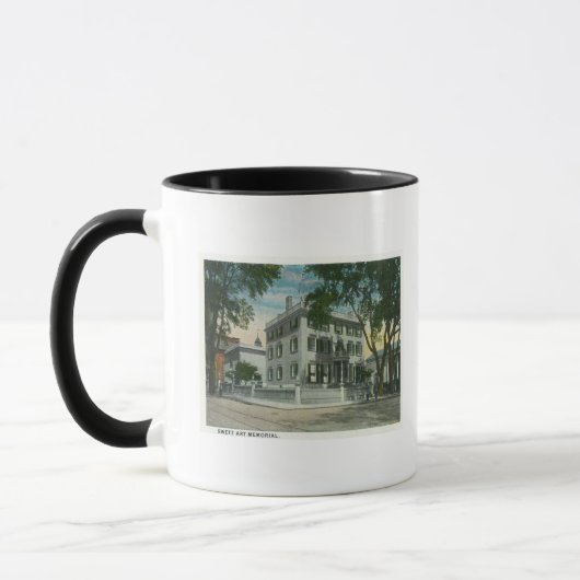 Fort Allen Park View von Casco Bay Tasse (Links)