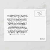 Fort Amherst Postkarte (Rückseite)