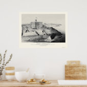 Fort Anderson in Paducah, KY 1862 Poster (Küche)