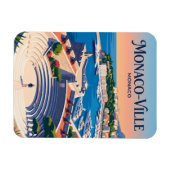 Fort Antoine Monaco Magnet (Horizontal)