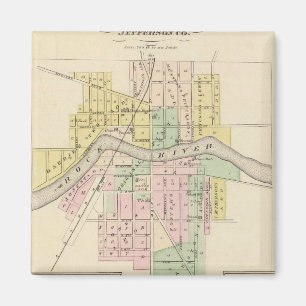 Fort Atkinson, Waterloo und Palmyra, Jefferson Co Magnet