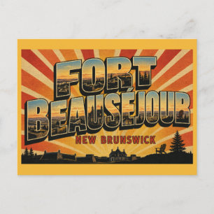 Fort Beauséjour – Fort Cumberland National  Postkarte