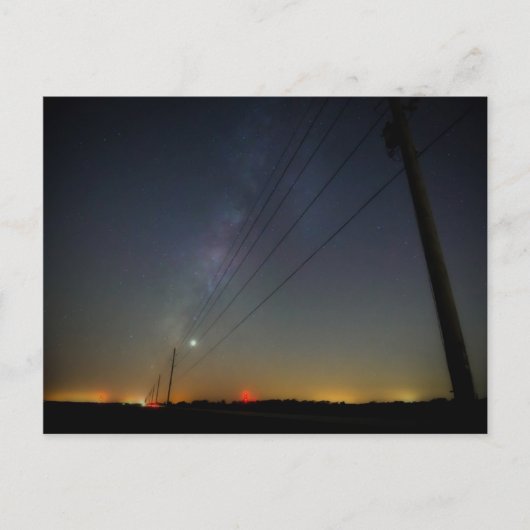 Fort Bend Milky Way Postkarte (Vorderseite)
