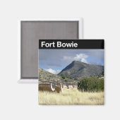 Fort Bowie National Historic Site Magnet (Vorderseite/Rückseite)