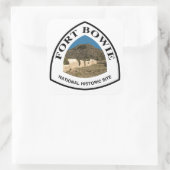 Fort Bowie National Historic Site Quadratischer Aufkleber (Tasche)