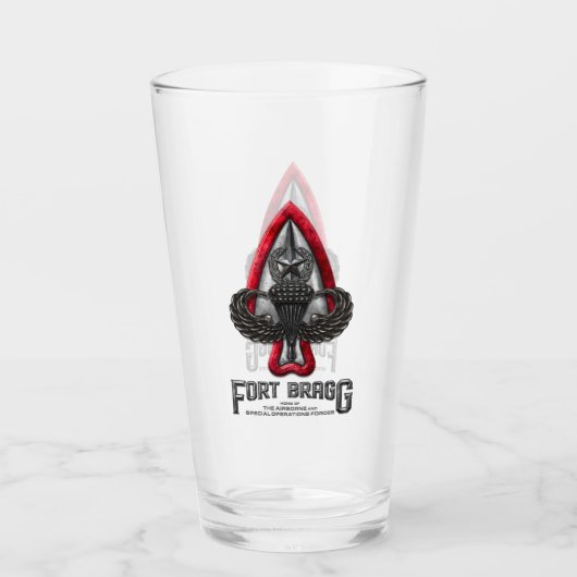 Fort Bragg 16 oz Pint Glass Glas (Vorderseite)