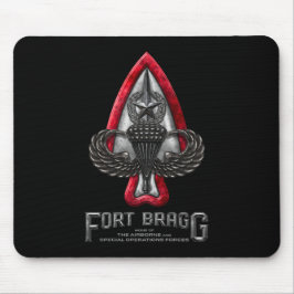 Fort Bragg Black Mousepad