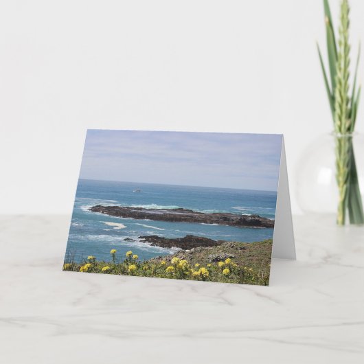 Fort Bragg, CA-Gruß-Karte Karte (Vorderseite)