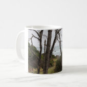 Fort Bragg, CA-Küstenlinie Kaffeetasse (Vorderseite Links)