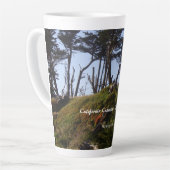 Fort Bragg California Coastline Monterey Pines Milchtasse (Linke Ecke)