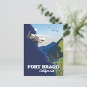 Fort Bragg California Karte (Stehend Vorderseite)