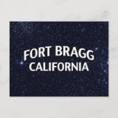 Fort Bragg California Postkarte (Vorderseite)