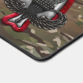 Fort Bragg Camouflage Desk Mat Schreibtischunterlage (Ecke)