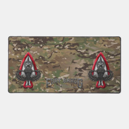 Fort Bragg Camouflage Desk Mat Schreibtischunterlage