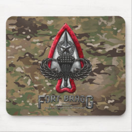 Fort Bragg Camouflage Mousepad