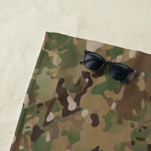 Fort Bragg Camouflage Strandtuch (Beispiel)