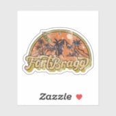 Fort Bragg, Kalifornien Aufkleber (Blatt)