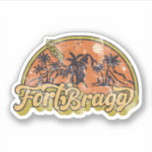 Fort Bragg, Kalifornien Aufkleber (Vorderseite)