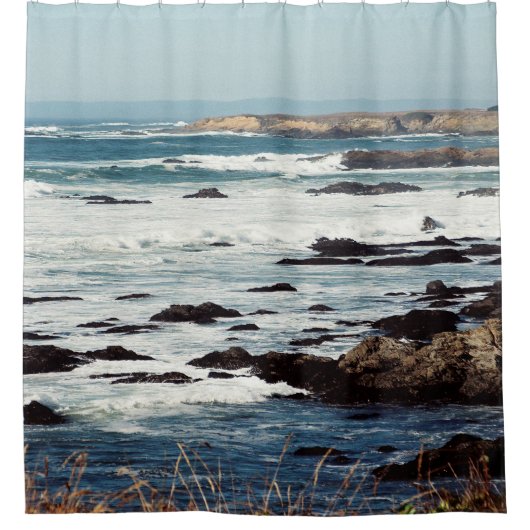 Fort Bragg, kalifornische Küste...... Duschvorhang (Vorderseite)