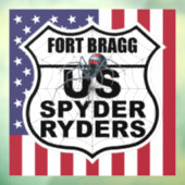 Fort Bragg Kapitel - Aufkleber Flagge & Logo (Blatt 3)
