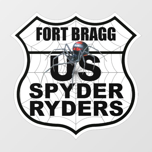 Fort Bragg Kapitel - Aufkleber Kapitel Logo (Blatt)