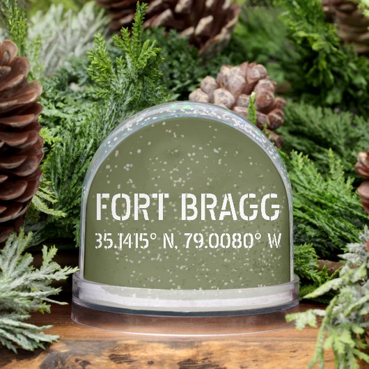 Fort Bragg Latitude Longitude  Schneekugeln (Winter)