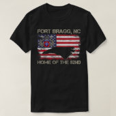 Fort Bragg NC Zuhause des 82. Im Flugzeug Hemdes,  T-Shirt (Design vorne)