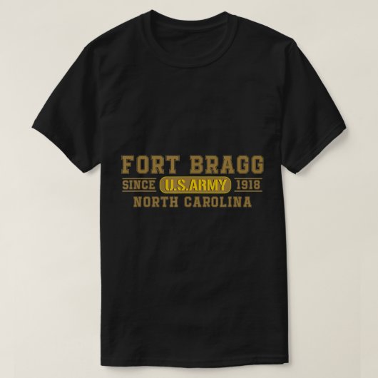 Fort Bragg North Carolina - 82. Im Flugzeug T - Sh T-Shirt (Design vorne)