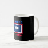 Fort Bridger Wyoming Kaffeetasse (VorderseiteRechts)
