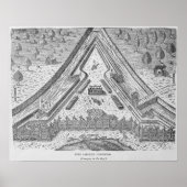 Fort Caroline abgeschlossen Poster (Vorne)