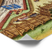 Fort Caroline von "Brevis Narratio" Poster (Ecke)