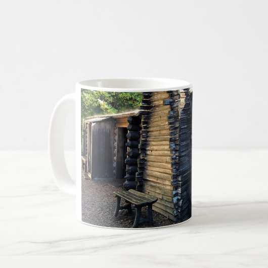 Fort Clatsop, Astoria, Oregon Kaffeetasse (Vorderseite Links)
