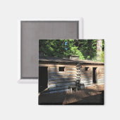 Fort Clatsop, Astoria, Oregon Magnet (Vorderseite/Rückseite)