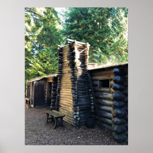 Fort Clatsop, Astoria, Oregon Poster