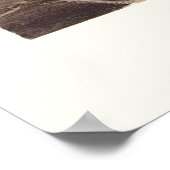 Fort Collins, CO Panorama Karte - 1865 Poster (Ecke)