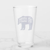 Fort Collins Colorado Bear Glas (Rückseite)
