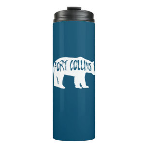 Fort Collins Colorado Bear Thermosbecher