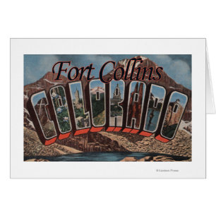 Fort Collins, Colorado - große Buchstabe-Szenen