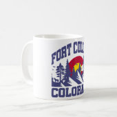Fort Collins, Colorado Kaffeetasse (Vorderseite Links)