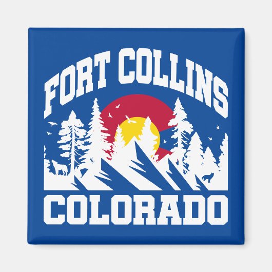 Fort Collins, Colorado Magnet (Vorne)