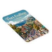 Fort Collins Colorado Magnet (Rechte Seite)