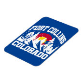 Fort Collins, Colorado Magnet (Linke Seite)