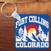 Fort Collins, Colorado Schlüsselanhänger (Vorderseite)